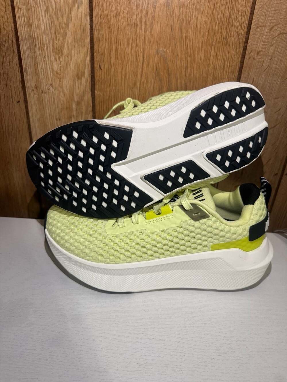 NoBull Men's Pear Journey 2 Running Shoes Yellow Size 8.5